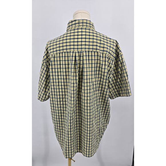Vintage Y2K Polo Jeans Co. Plaid Button-Up Shirt - Picture 3 of 6